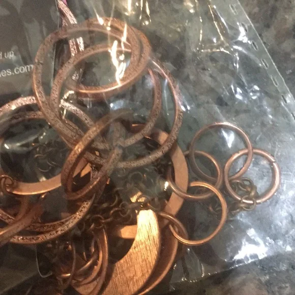 Paparazzi 3 piece necklace earring and bracelet set copper - Picture 7 of 7